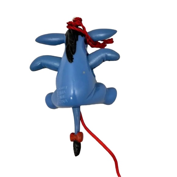 Rare Vtg 1996 Pooh's Winter Wonderland Xmas Ornament The Disney Store - Eeyore - Picture 4 of 5